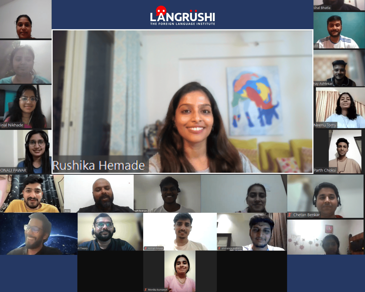 German Language Course A1–B2 Online | Langrushi